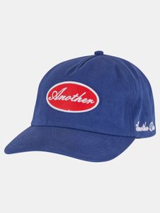 lässige Another Cotton Lab Unisex Cap mit Baumwolle Blau