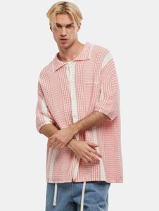 modernes Another Cotton Lab Herren Polo-Shirt mit Baumwolle Rosa