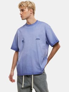 modernes Another Cotton Lab Unisex T-Shirt mit Baumwolle Blau