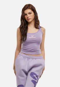 sportliches Felicious Damen T-Shirt Stretch Slim Fit mit Baumwolle Violett