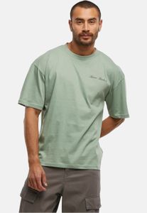 Cómoda camiseta de hombre Karl Kani de algodón, color verde.