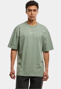 T-shirt da uomo moderna Karl Kani in cotone, verde