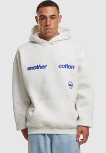 Comoda felpa unisex con cappuccio grigio "Another Cotton Lab".