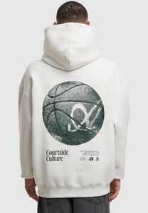 bequemer Another Cotton Lab Herren Hoodie Rippbündchen Kapuze Grau
