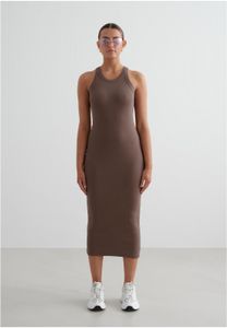 leichtes aim'n Damen Kleid Stretch mit Baumwolle Braun