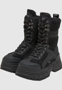 Casual Buffalo women's boots, black