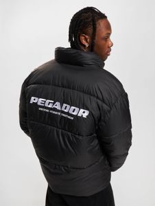 moderne PEGADOR Herren Jacke Schwarz