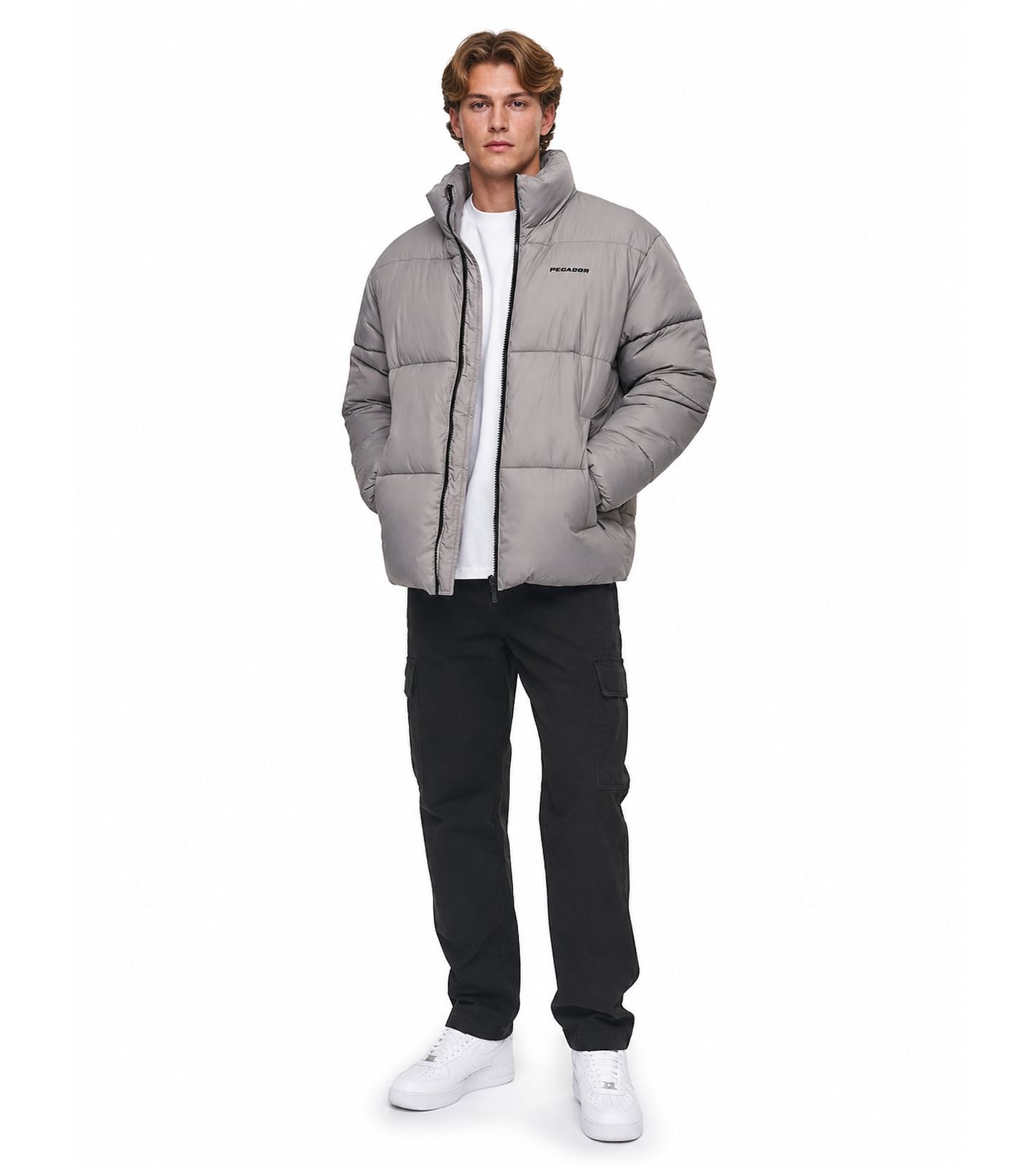 Casual PEGADOR men's jacket, multicoloured