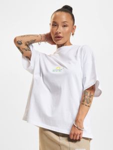 modernes PEGADOR Damen T-Shirt mit Baumwolle Weiß