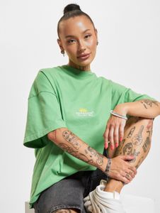 bequemes PEGADOR Damen T-Shirt mit Baumwolle Grün