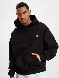 lässiger PEGADOR Herren Hoodie mit Baumwolle Schwarz