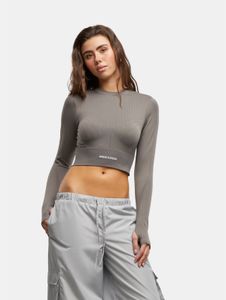 soft PEGADOR women's sweatshirt stretch 210 g/m² gray