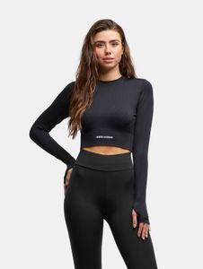 Comfortable PEGADOR women's stretch sweatshirt, 210 g/m², black
