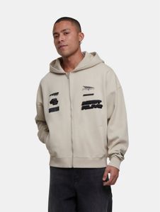 Soft PEGADOR men's hoodie with cotton, beige