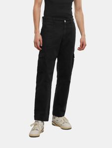 Jeans casual da uomo PEGADOR con tasche, vestibilità dritta, in cotone, neri