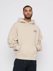 Sweat à capuche homme PEGADOR moderne en coton beige
