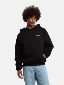 moderner PEGADOR Herren Hoodie mit Baumwolle Schwarz