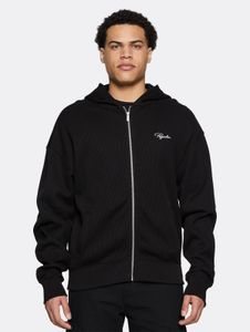 lässige PEGADOR Herren Jacke mit Baumwolle Schwarz