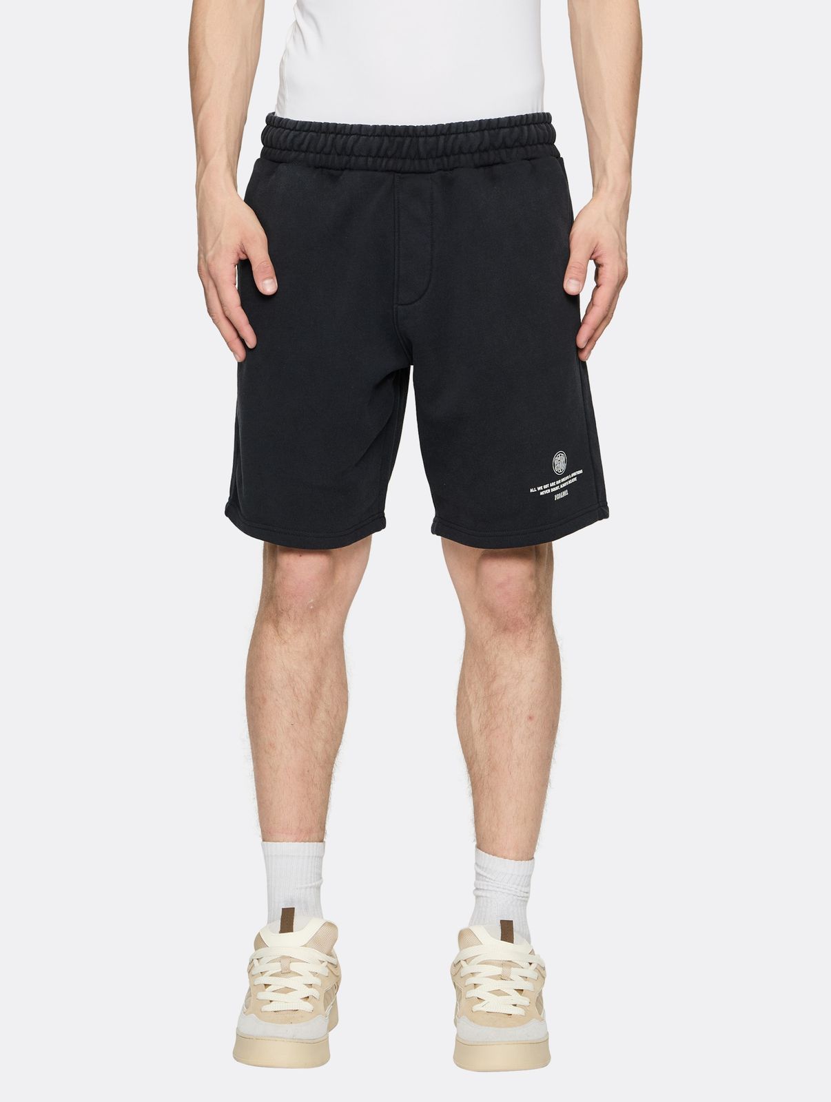 Pegador Herren Shorts Baumwolle Schwarz