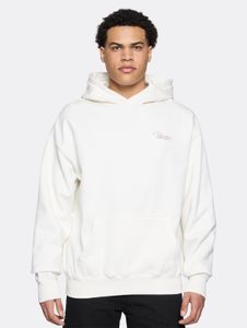 bequemer PEGADOR Herren Hoodie mit Baumwolle Weiß