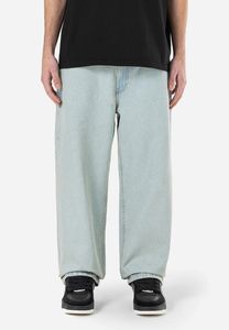 moderne PEGADOR Herren Jeans Reißverschluss mit Baumwolle Blau