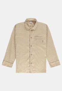 modisches Pockies Unisex Kleid mit Baumwolle Beige