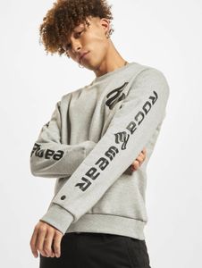 modernes Rocawear Herren Sweatshirt Rippbündchen mit Baumwolle Grau