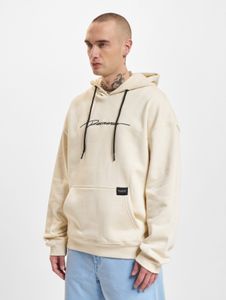 weicher Rocawear Herren Hoodie Kordelzug Taschen mit Baumwolle Ecru-Weiß