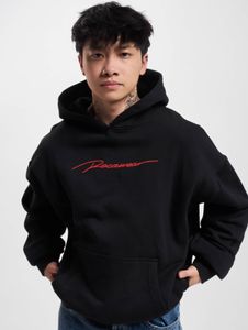 Sudadera con capucha informal para hombre de Rocawear, con cordón ajustable y bolsillos, confeccionada en algodón, color negro.