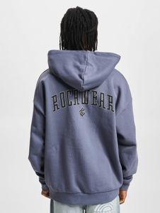 Modern Rocawear men's hoodie, oversized, cotton, blue