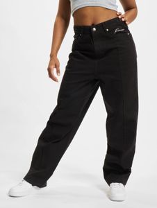 lässige Rocawear Damen Jeans Stretch mit Baumwolle Schwarz