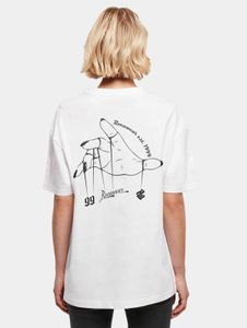 sportliches Rocawear Damen T-Shirt 220 g/m² mit Baumwolle Weiß