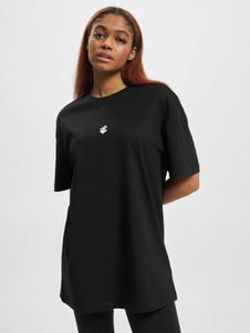 T-shirt oversize confortable en coton pour femme Rocawear, noir