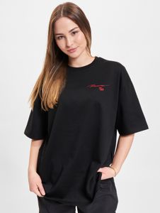 lässiges Rocawear Damen T-Shirt Oversize mit Baumwolle Schwarz