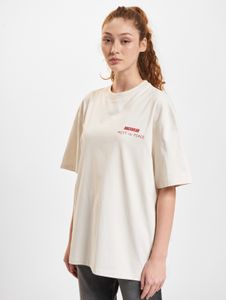 Camiseta deportiva de algodón extragrande para mujer de Rocawear, color blanco.