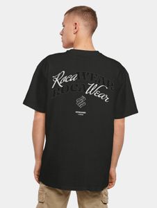 lässiges Rocawear Herren T-Shirt 240 g/m² mit Baumwolle Schwarz