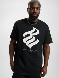 sportliches Rocawear Herren T-Shirt mit Baumwolle Schwarz/Weiß