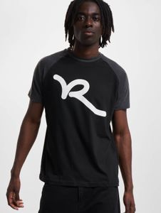 T-shirt Rocawear confortable pour homme, en coton, gris/noir