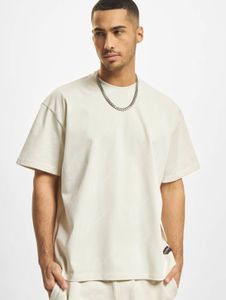 sportliches Rocawear Herren T-Shirt Oversize 300 g/m² mit Baumwolle Ecru-Weiß