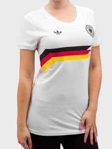 bequemes adidas Damen T-Shirt mit Baumwolle Weiß