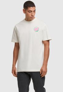 Casual Santa Cruz men's T-shirt with cotton, white