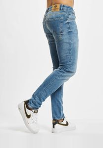 Comfortable Petrol Industries men's jeans, slim fit, stretch, zip-up, cotton, blue
