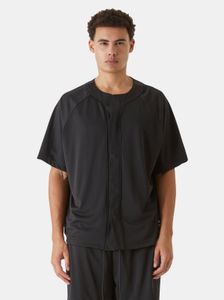 Polo homme Modern 9N1M SENSE, coupe droite, 100% coton, noir, avec cordon de serrage