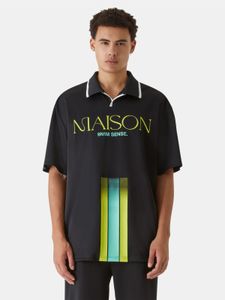 sportliches 9N1M SENSE Herren T-Shirt Schwarz