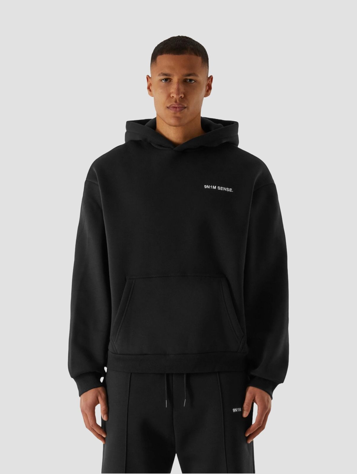 9N1M SENSE Herren Hoodie mit Baumwolle