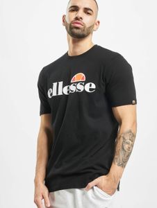 lässiges Ellesse Herren T-Shirt mit Baumwolle Schwarz