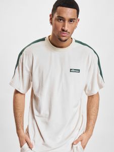 lässiges Ellesse Herren T-Shirt Stretch Ecru-Weiß