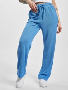 bequeme Sixth June Damen Jeans Stretch Kordelzug Taschen Blau