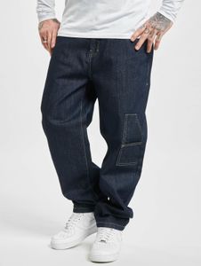 lässige Southpole Herren Jeans Reißverschluss Taschen mit Baumwolle Navy