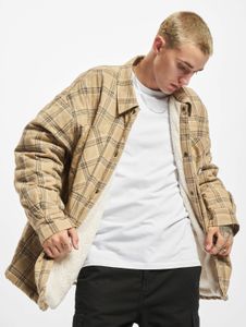 moderne Southpole Herren Jacke Taschen gesteppt 175 g/m² mit Baumwolle Beige